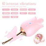 Butterfly Rose Toy – Rose Tongue Vibrator