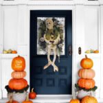 🎉🏵️🏵️Last Day Clearance Sale Only $4.99🔥HOT SALE🔥XXL Mummy Halloween Wreath