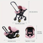 👶Clearance Price SGD 29.99🍼Doona Infant Car Seat & Latch Base - Rear Facing, Car Seat to Stroller in Seconds