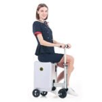 ⚡Clearance Price RM44.39💓Smart Rideable Luggage Travel Electric Luggage Scooter