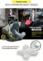 👶Clearance Price SGD 29.99🍼Doona Infant Car Seat & Latch Base - Rear Facing, Car Seat to Stroller in Seconds