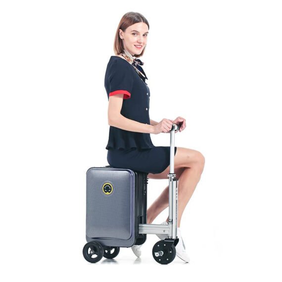 ⚡Clearance Price RM44.39💓Smart Rideable Luggage Travel Electric Luggage Scooter