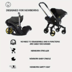 👶Clearance Price SGD 29.99🍼Doona Infant Car Seat & Latch Base - Rear Facing, Car Seat to Stroller in Seconds