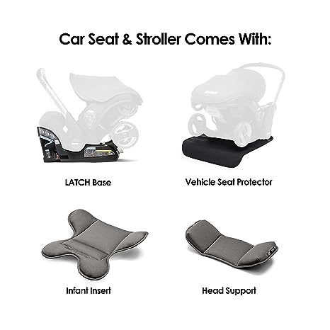 👶Clearance Price SGD 29.99🍼Doona Infant Car Seat & Latch Base - Rear Facing, Car Seat to Stroller in Seconds