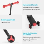 🛴Clearance Price S$4.99🔥🛴Three-In-One Children’s Scooter, folding tricycle, balance car, multifunctional bicycle🛴