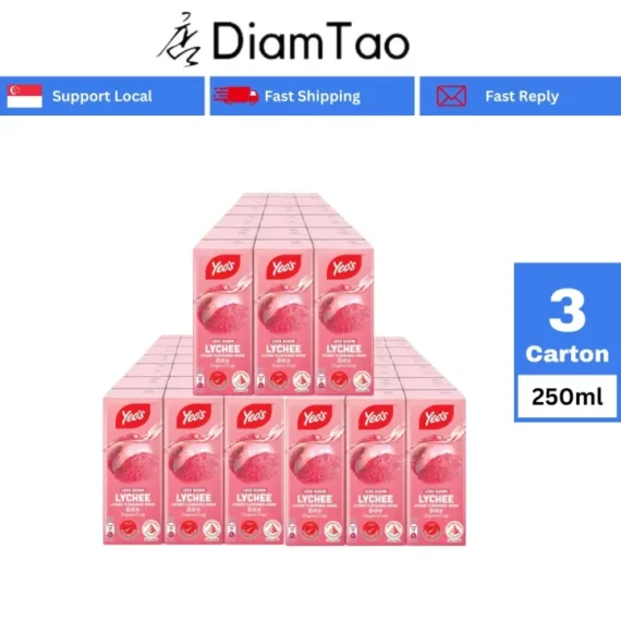 250ml x 24 Peket,🧃Minuman Peket Yeo🧃【Carton Bundle】,🛒Harga Clearance RM 6.18👇