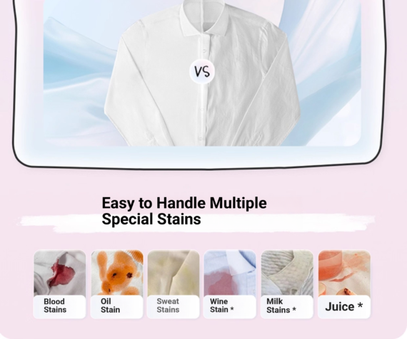 Haier Leader Three-Compartment Automatic Washing Machine and Shoe Washer Set, Three-Drum Household Front-Loading Washing Machine ProMax